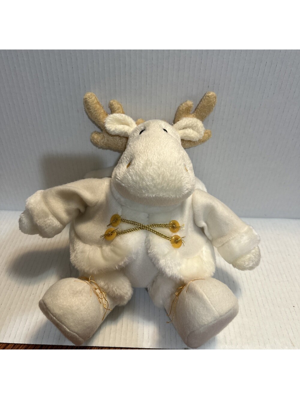 Pima Creations Snow Moose 12 Inch Christmas Plush Toy